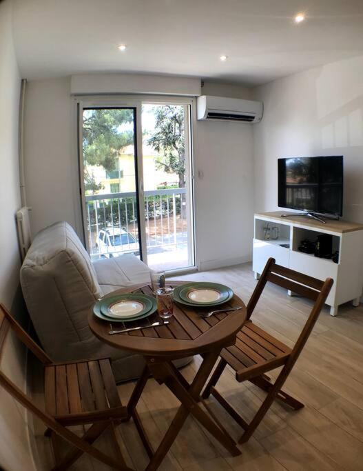 Nice Bas Cimiez- Coquet F1, Climatisee, Parking Екстер'єр фото